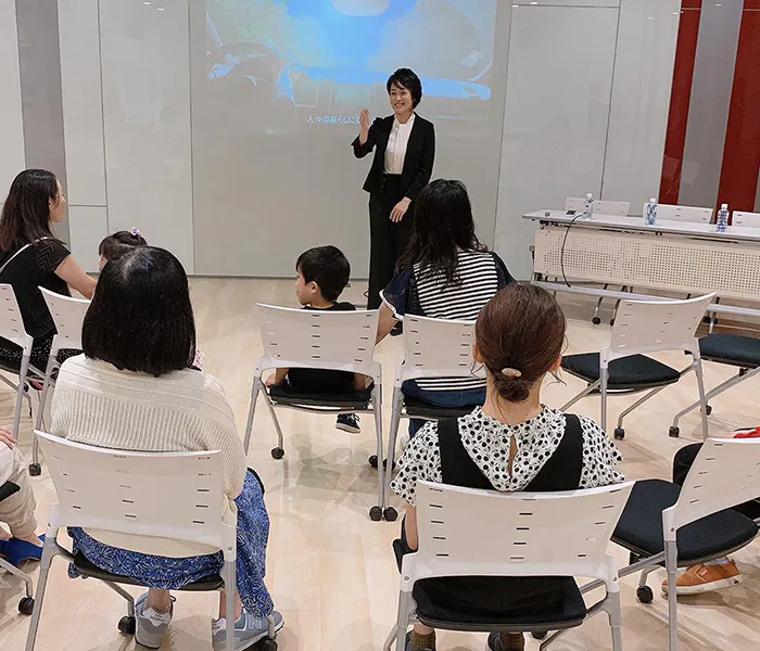 一般向けセルフケア講座の様子